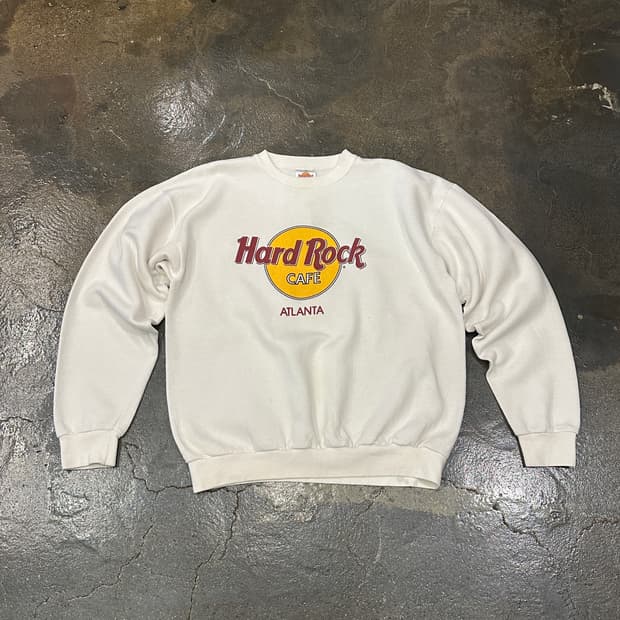 90s Made in USA Hard Rock 하드락 스웻셔츠 L