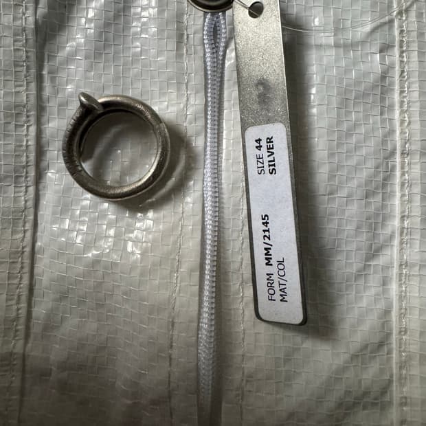 캐롤 크리스찬 포엘 spiral nail silver ring