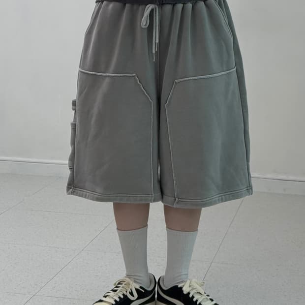 빈티지 더블니 카펜터 버뮤다