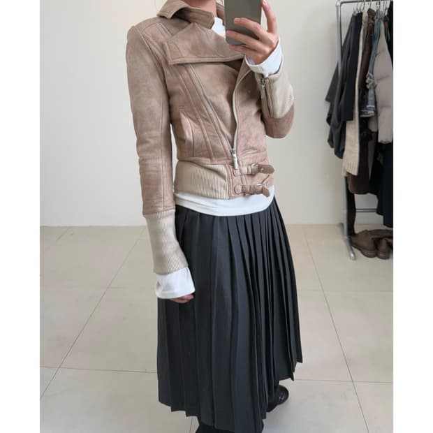 빈티지 스웨이드 자켓