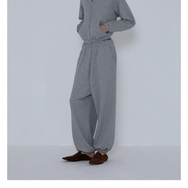 에잇디비젼 innir 배기 스웻 팬츠