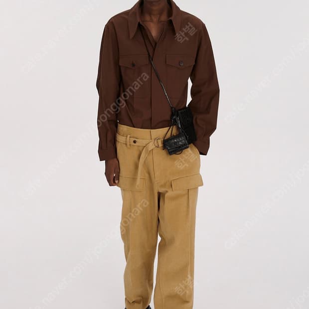 렉토 밀리터리 패딩턴 팬츠