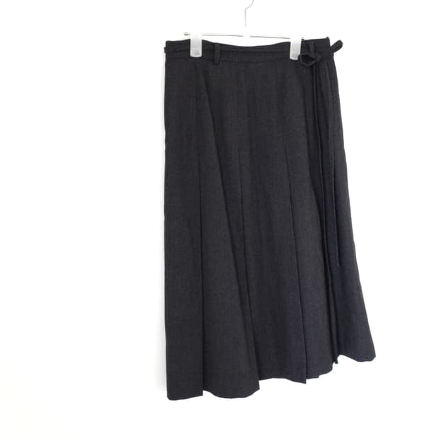 BCBG 플리츠 리본 스커트