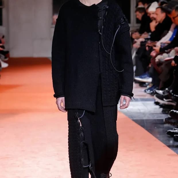 요지 야마모토 뿌르옴므 니트 3사이즈