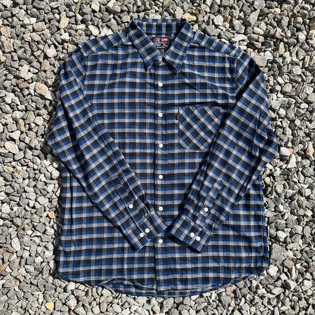 EDWIN(BODY FIRE) 체크셔츠 (실측확인)