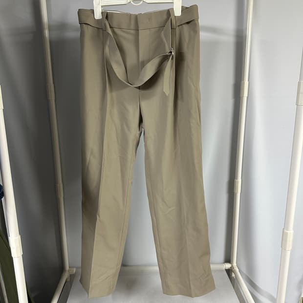 솔리드옴므 벨트 슬랙스