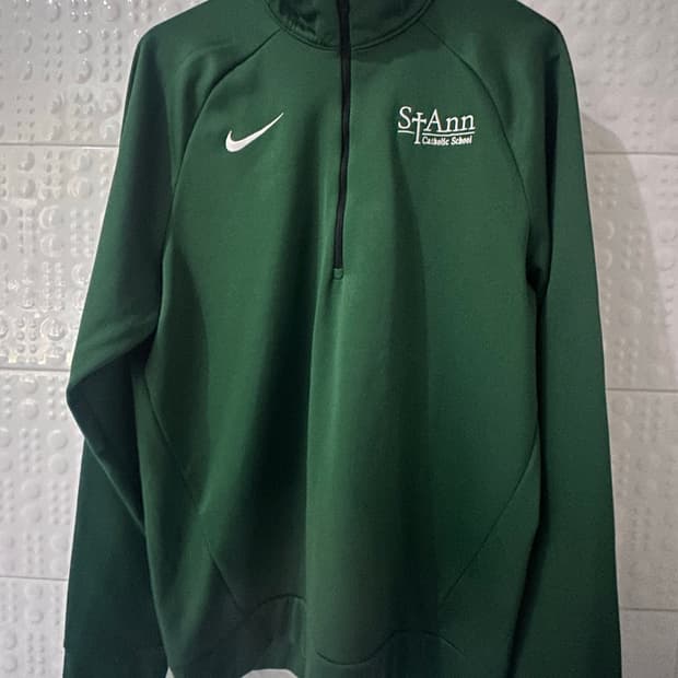 나이키 트랙탑 하프집업