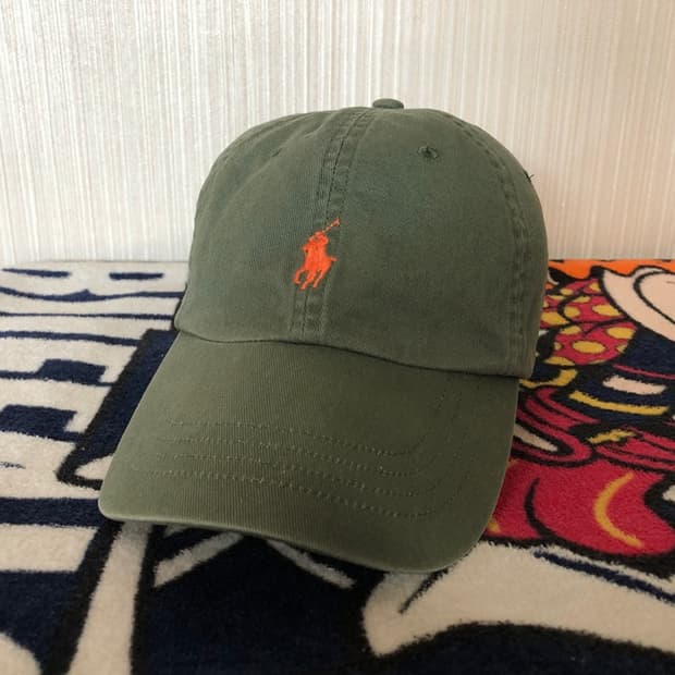 폴로(POLO)랄프로렌 볼캡/모자/카키