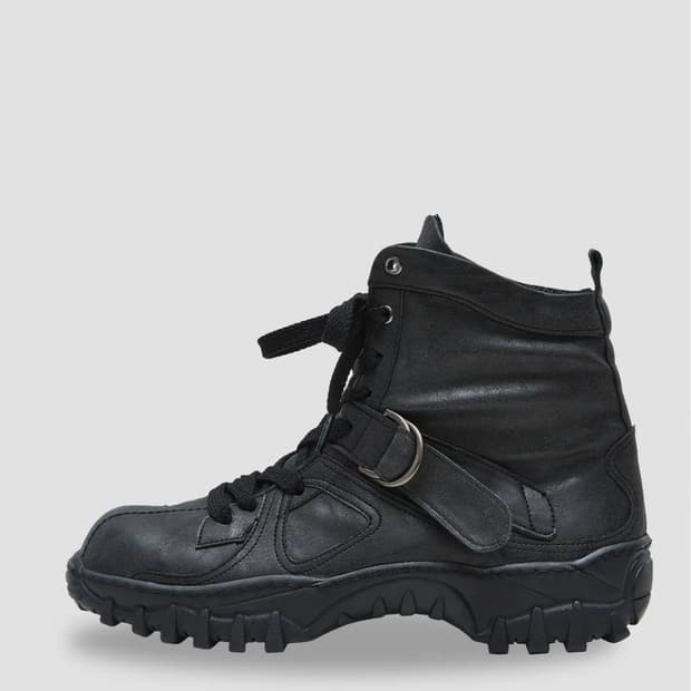 네거티브쓰리 엔지니어드 스니커즈 부츠 블랙 250