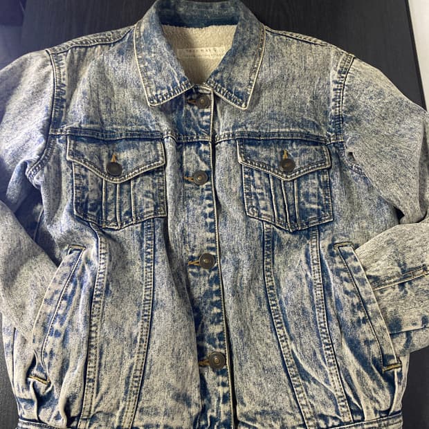 클래식 빈티지 청자켓