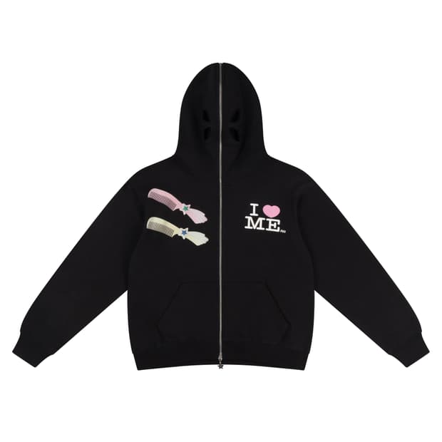 [S,M,L]애슐리 윌리엄스 25fw MALTESE 버터플라이 후드집업