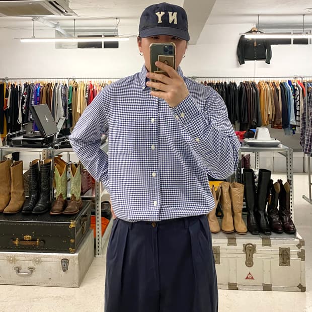 BROOKS BROTHERS check shirt 브룩스 브라더스 체크
