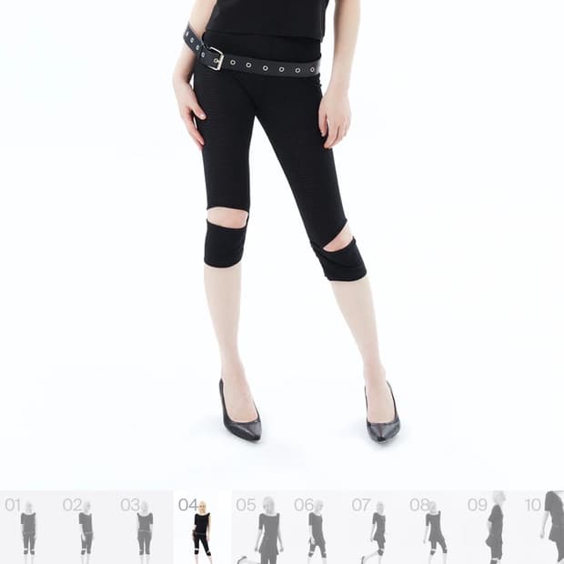 구해요) SHEER CHECK LEGGINGS/ BLACK