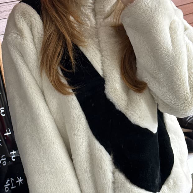 나이키 퍼 자켓