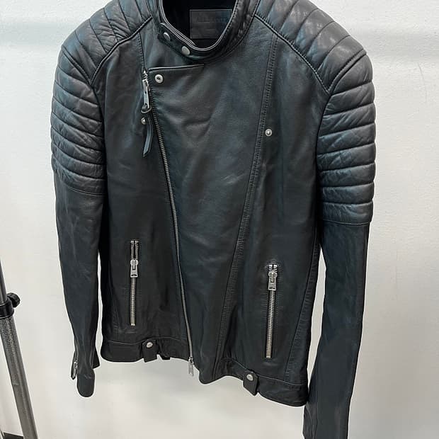 100-105) 올세인츠 바이커 가죽자켓 