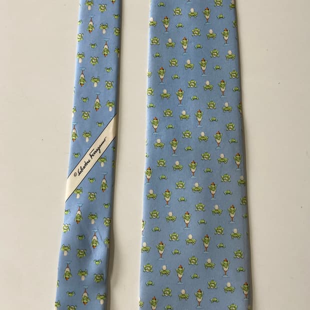 페레가모 넥타이