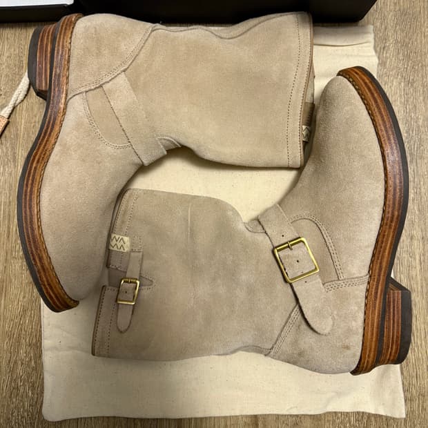 비즈빔 23SS T.W.O. Boots 투 부츠 엔지니어 부츠 샌드