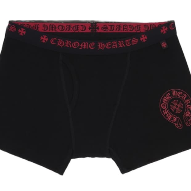 새상품) 크롬하츠 복서 브리프 블랙&레드 M,XL