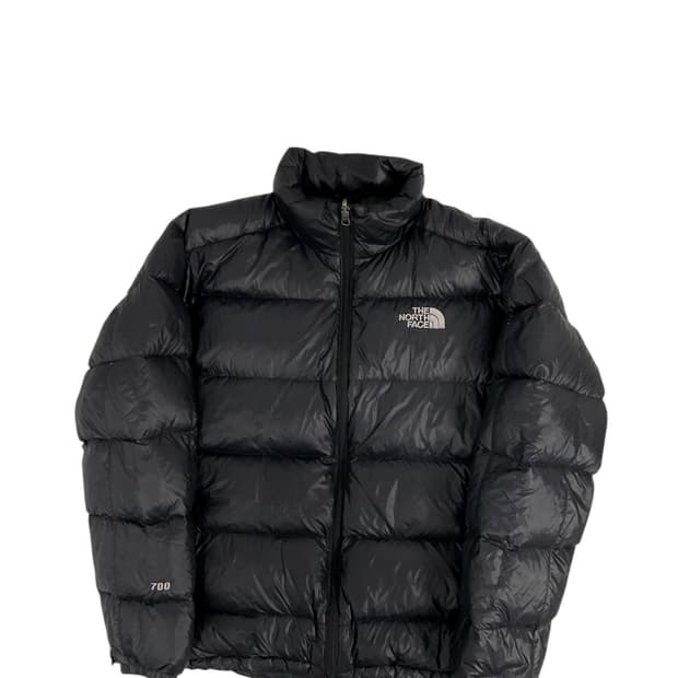 노스페이스 700 블랙 패딩 (100)