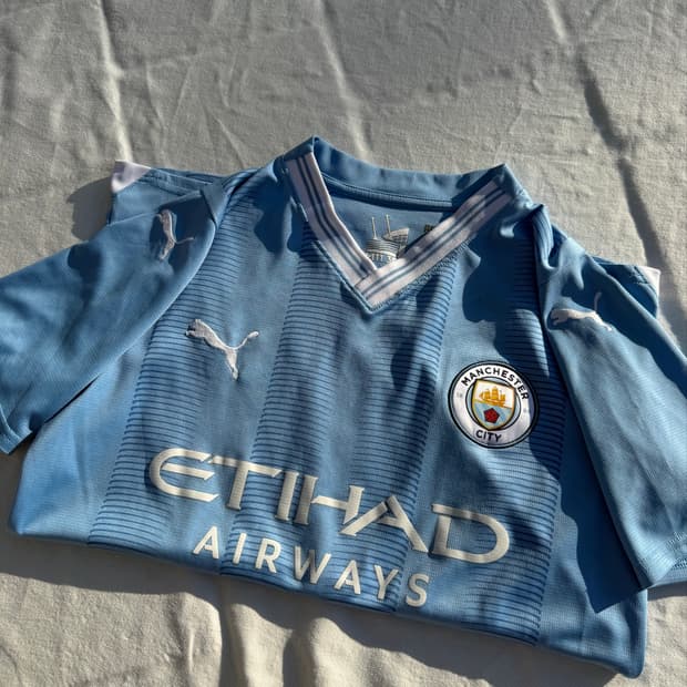 Puma 23-24 Mancity 맨체스터 시티 노마킹 홈 유니폼