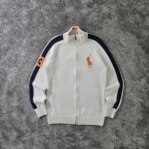 POLO RALPH LAUREN 긴팔 니트 집업