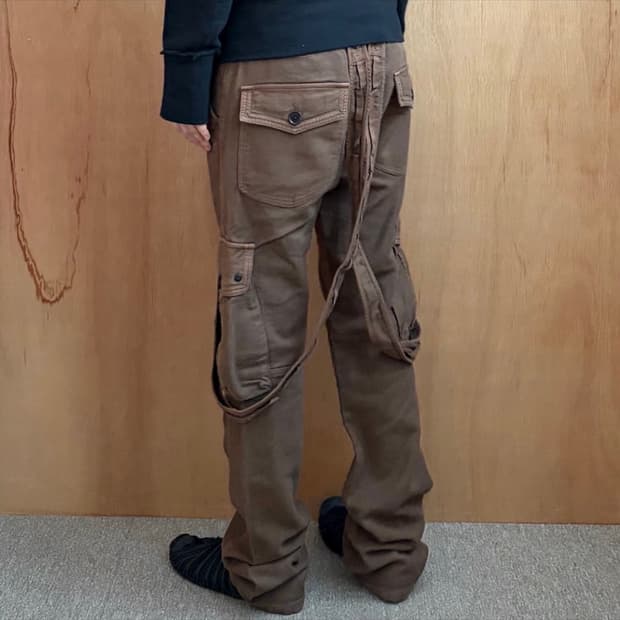 Halb 본디지 카고 팬츠 