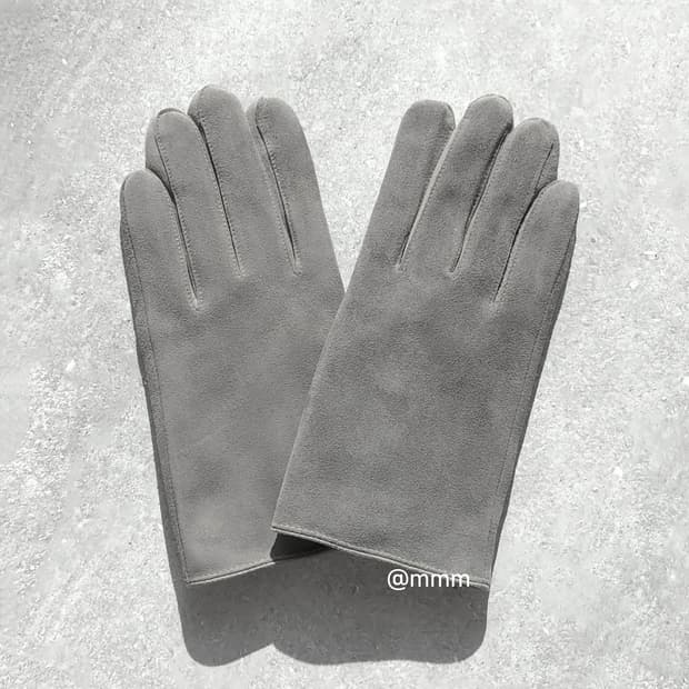 [Unisex] 스웨이드 가죽 장갑 스마트터치