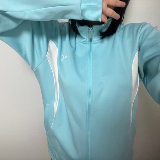 아노깔 푸마 스카이블루 져지