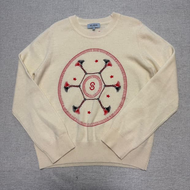 센존 St.John 블루라벨 캐시미어 니트