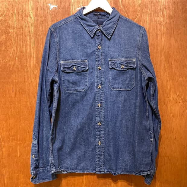 (L) Bluenotes 블루노트 데님 셔츠