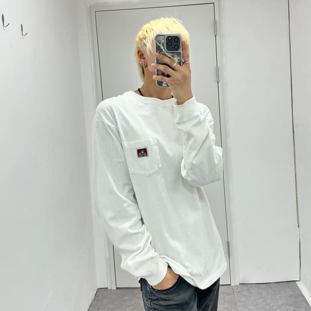 Ben Davis logo patch long sleeve