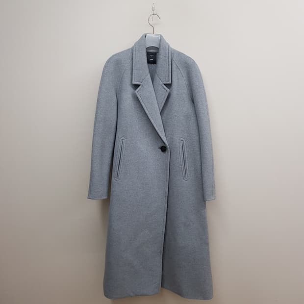 한섬 SYSTEM 울 캐시미어 블렌드  롱 코트 82-94-160사이즈