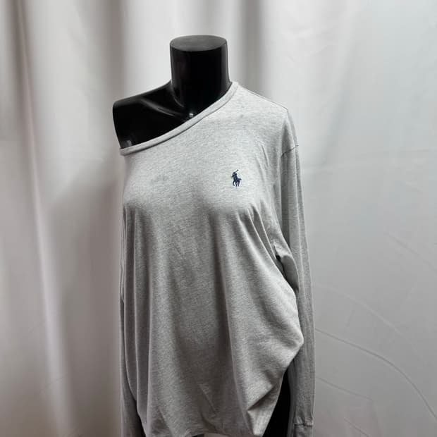 폴로 세미크롭 롱슬리브
