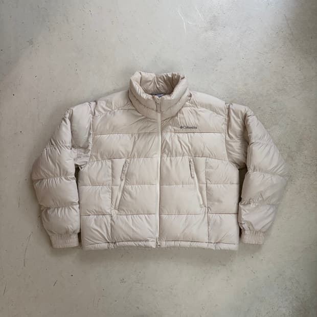 컬럼비아 빈티지 푸퍼 패딩 M