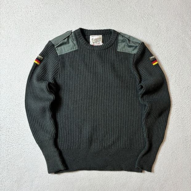 독일군 밀리터리 코만도 울 스웨터 니트 PN8004