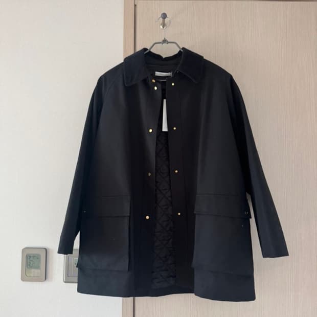 델라라나 블랙 퀼팅 점퍼 자켓 S 새상품