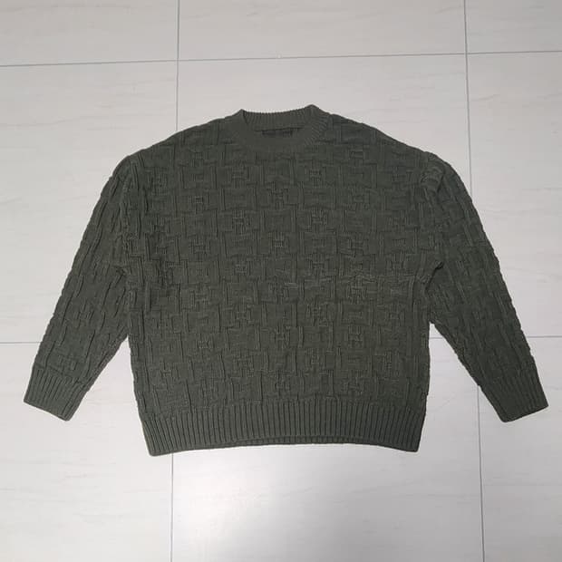 폴라스케이트 카키 니트