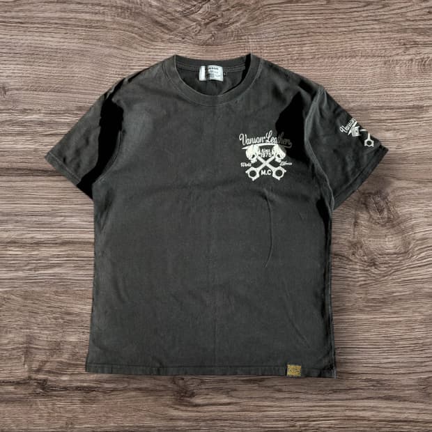 Vanson Leathers Printed T-shirt