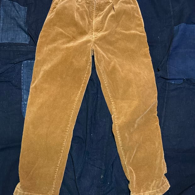 90‘s 폴로 랄프로렌 투턱 코듀로이 앤드류 팬츠 32
