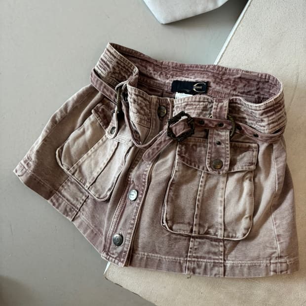 Just Cavalli Denim Skirt