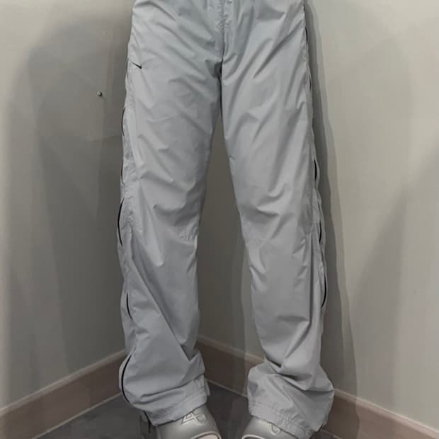 M 00s 나이키 스우시 빈티지 나일론 트레이닝 팬츠 