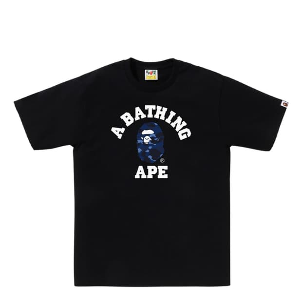 BAPE COLOR CAMO COLLEGE TEE 베이프 티셔츠