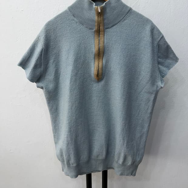 정품) 에르메네질도 제냐 여성 하프집업 니트 XL