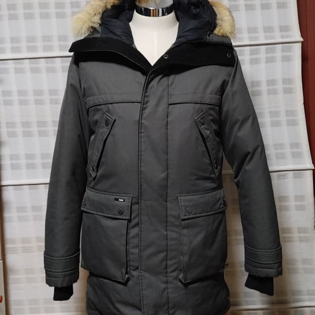 (nobis) 노비스 야테시 카키그레이 패딩 점퍼 XS (95~100)