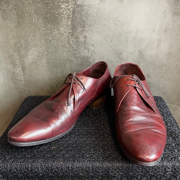 폴 스미스 2-아일렛 버건디 더비