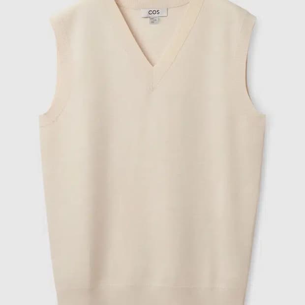 Cos 니트 조끼