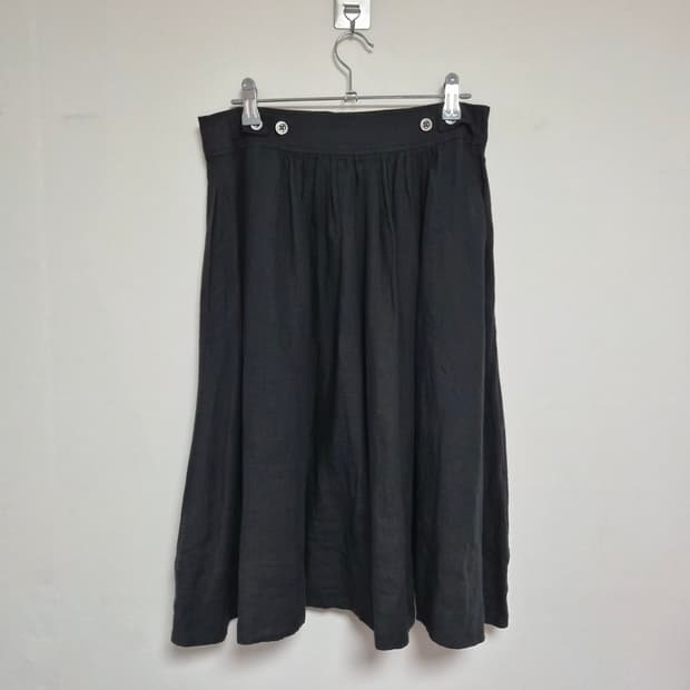 마가렛호웰 린넨 미디 스커트 2사이즈 P-137