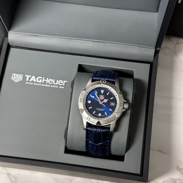 [정품] 태그호이어 빈티지 프로패셔널 1500 청판 오바마 시계