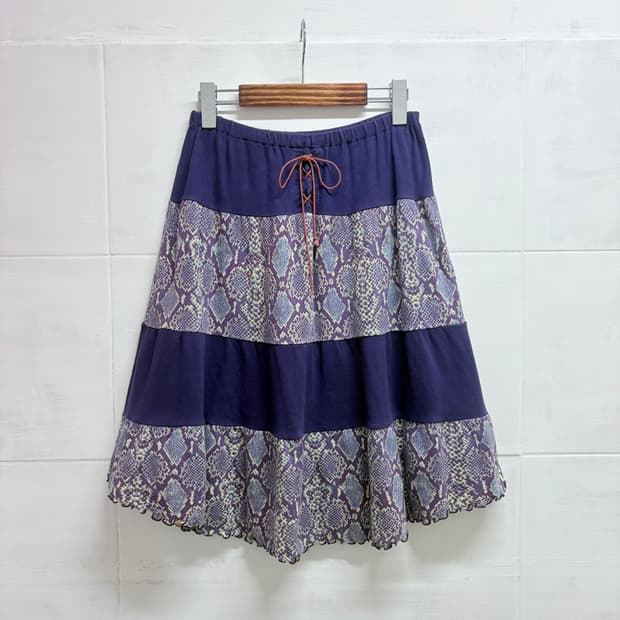 BETTT'S BLUE 캉캉 언발 스커트 