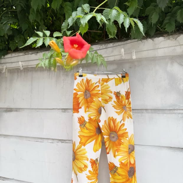 Sunflower tencel capri pants